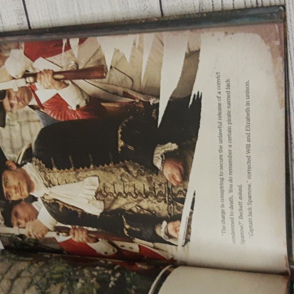 Disney Pirates of the Caribbean Dead Man's Chest Movie Storybook Hardcover Book - Picture 10 of 12
